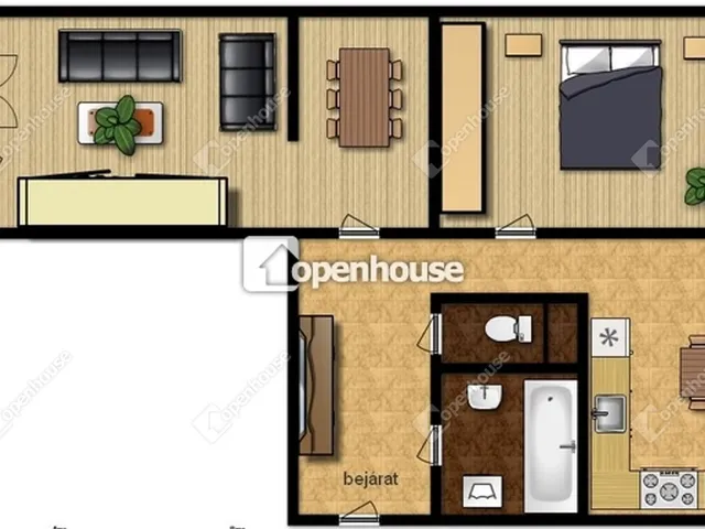 Eladó lakás Győr, Nádorváros 55 nm