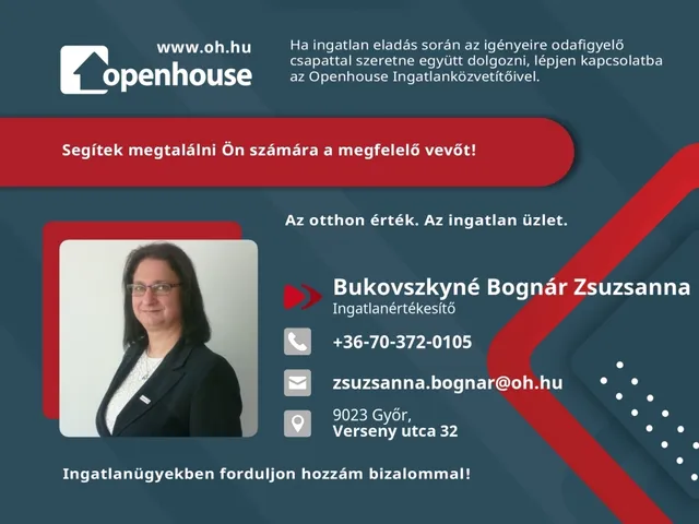 Kiadó lakás Győr 53 nm