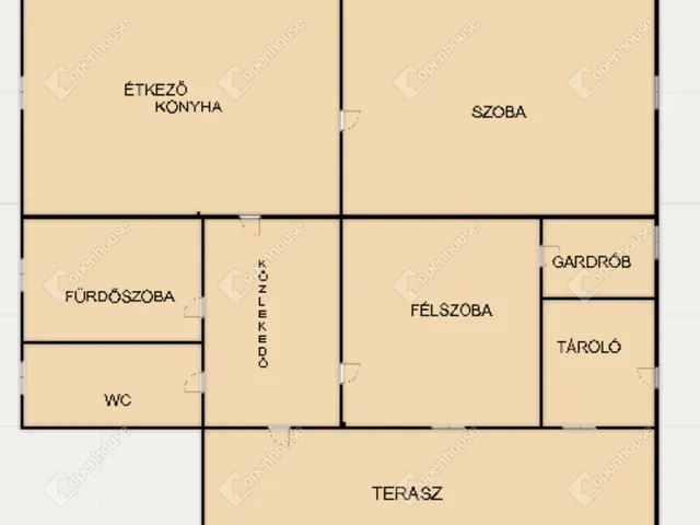 Eladó ház Mocsa 55 nm