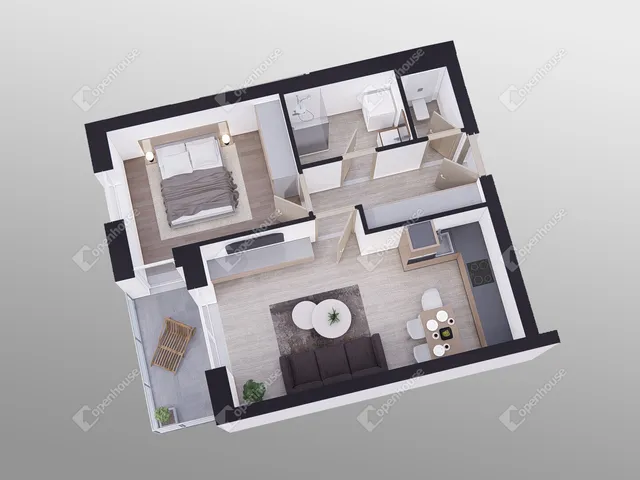 Eladó lakás Komárom 51 nm