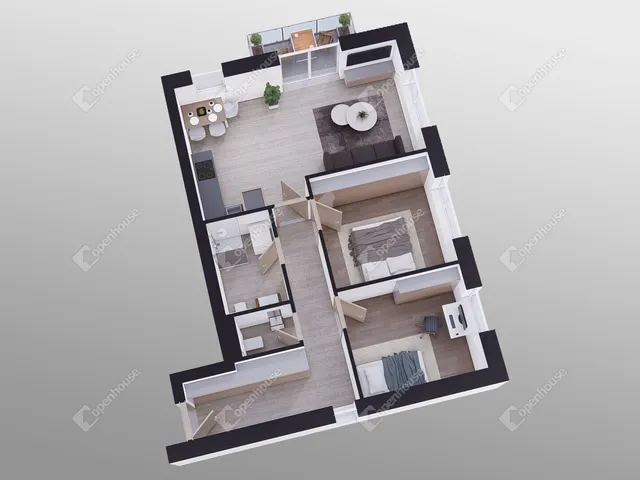 Eladó lakás Komárom 65 nm