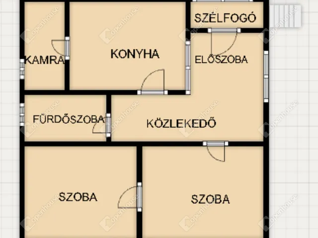 Eladó ház Tárkány 60 nm