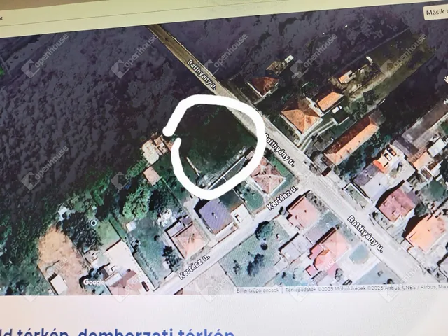 Eladó telek Ács 700 nm