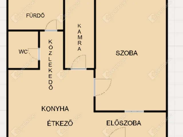 Eladó lakás Almásfüzitő 46 nm