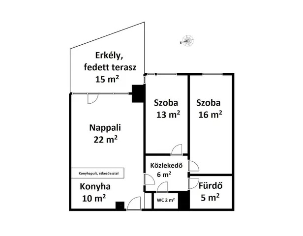 Eladó lakás Miskolc, Belváros, Arany jános tér 1 82 nm