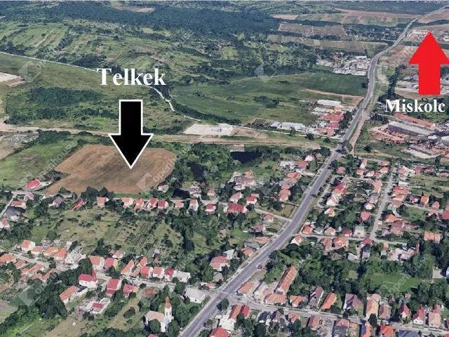 Eladó telek Mályi 654 nm