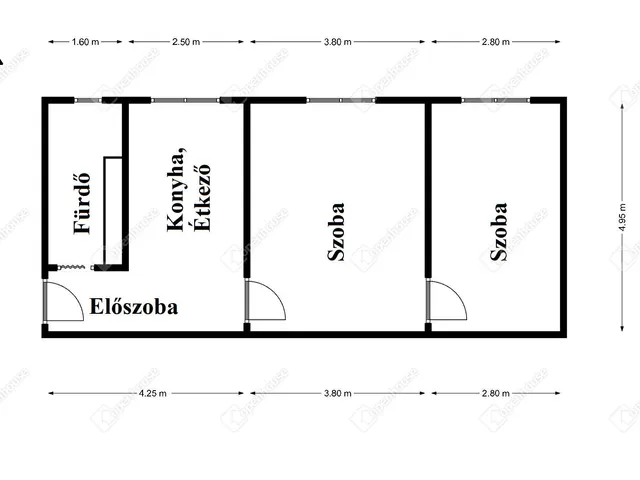 Eladó lakás Miskolc 52 nm