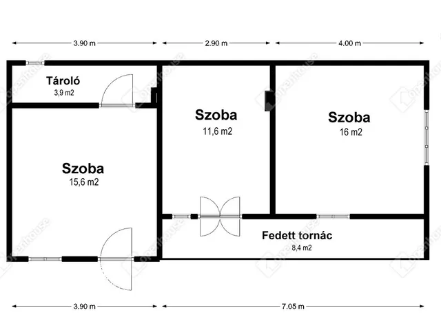 Eladó ház Miskolc, Diósgyőr 46 nm