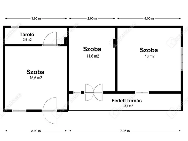 Eladó telek Miskolc, Diósgyőr 604 nm