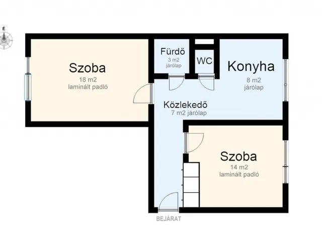 Kiadó lakás Miskolc, Diósgyőr 51 nm