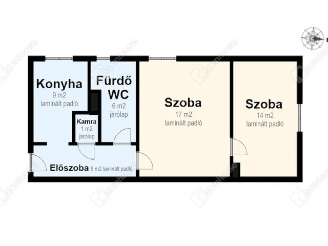 Eladó lakás Miskolc, Észak-Kilián 52 nm