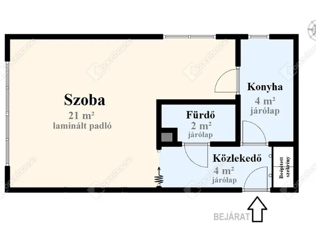 Eladó lakás Miskolc, Selyemrét 31 nm