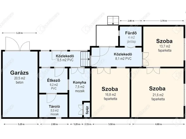 Eladó ház Sárospatak 94 nm