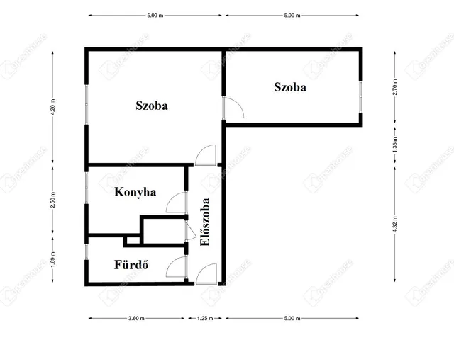 Eladó lakás Miskolc, Észak-Kilián 53 nm