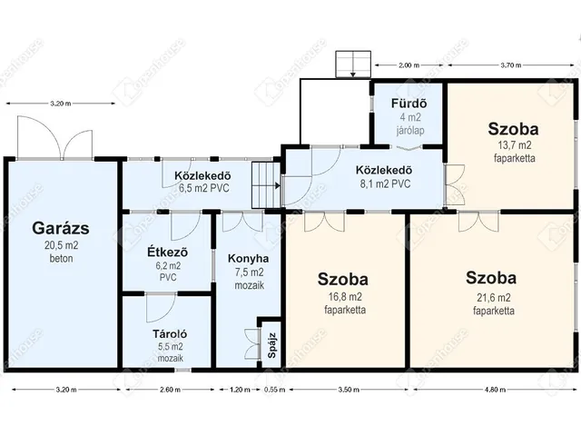 Eladó ház Sárospatak 94 nm