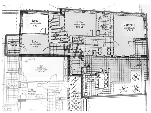 Kiadó lakás Miskolc, Belváros 140 nm