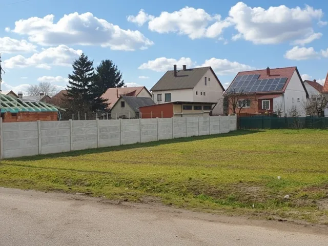 Eladó telek Felsőzsolca 630 nm