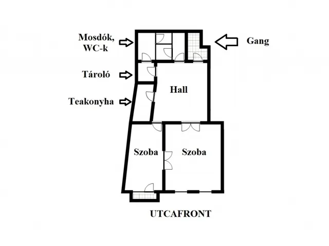 Kiadó lakás Miskolc, Belváros 88 nm