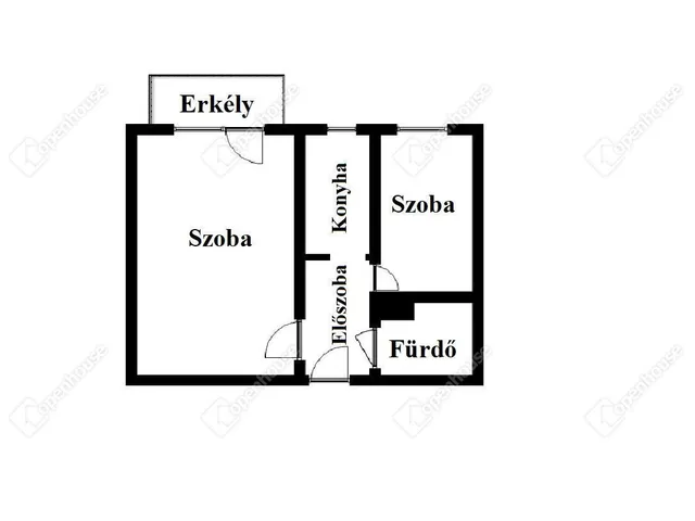 Eladó lakás Miskolc 37 nm