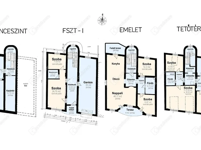 Eladó ház Miskolc, Belváros 340 nm