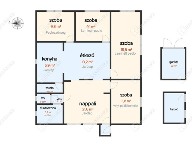 Eladó ház Sátoraljaújhely 90 nm