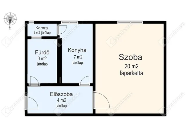 Eladó lakás Miskolc 36 nm