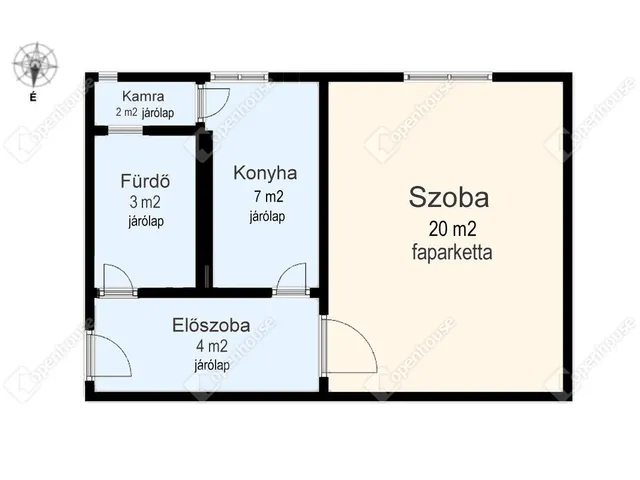 Eladó lakás Miskolc 36 nm