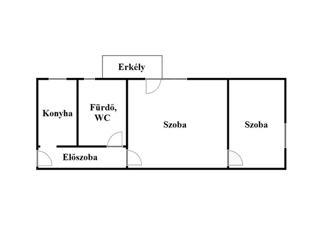Kiadó lakás Miskolc 51 nm