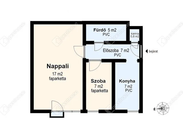 Eladó lakás Miskolc, Bulgárföld 43 nm