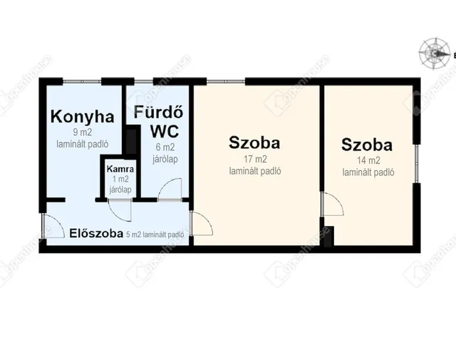 Eladó lakás Miskolc, Észak-Kilián 52 nm