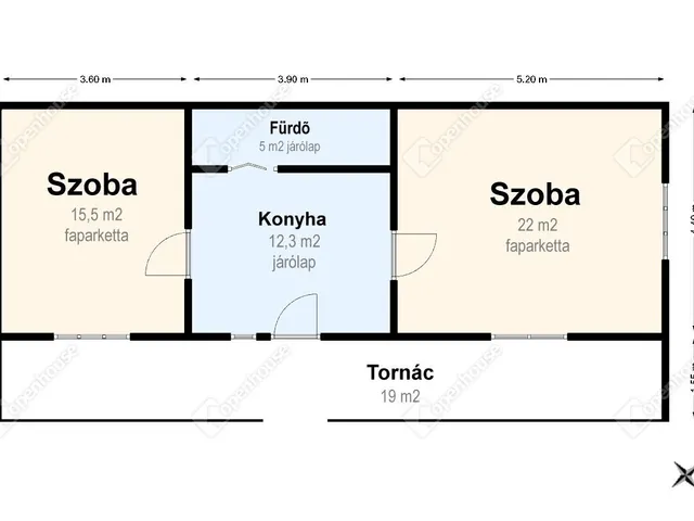 Eladó ház Tolcsva 55 nm