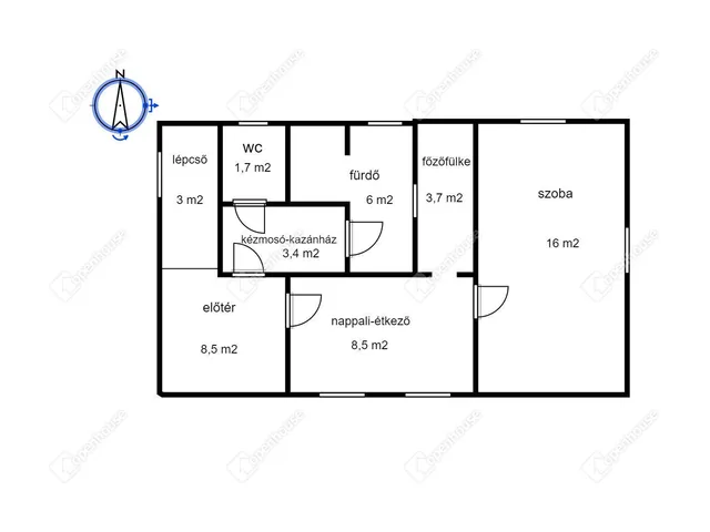 Eladó kereskedelmi és ipari ingatlan Nagykanizsa 153 nm