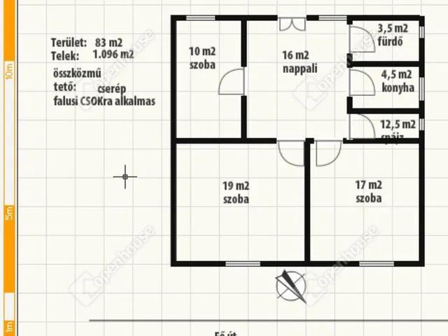 Eladó ház Csörnyeföld 83 nm