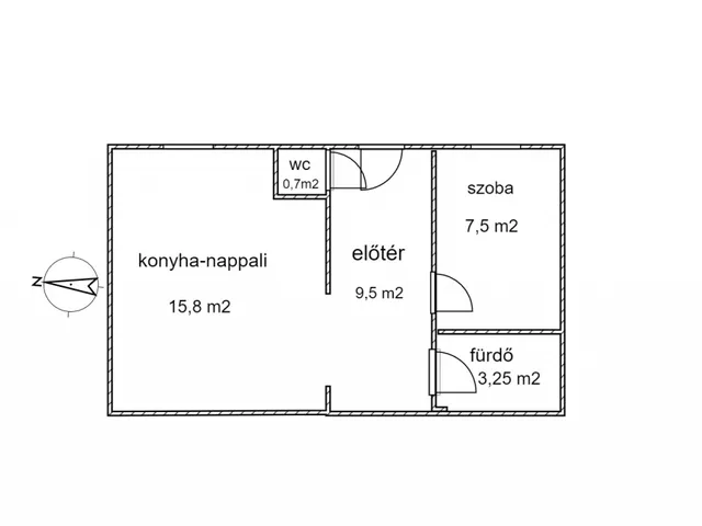 Eladó lakás Nagykanizsa 36 nm