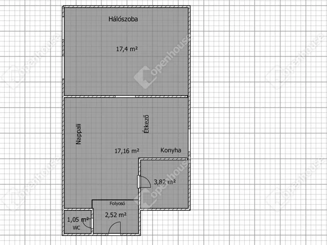 Kiadó lakás Pacsa 42 nm