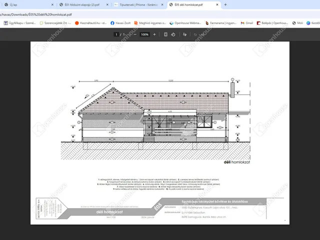 Eladó telek Eszteregnye 3204 nm