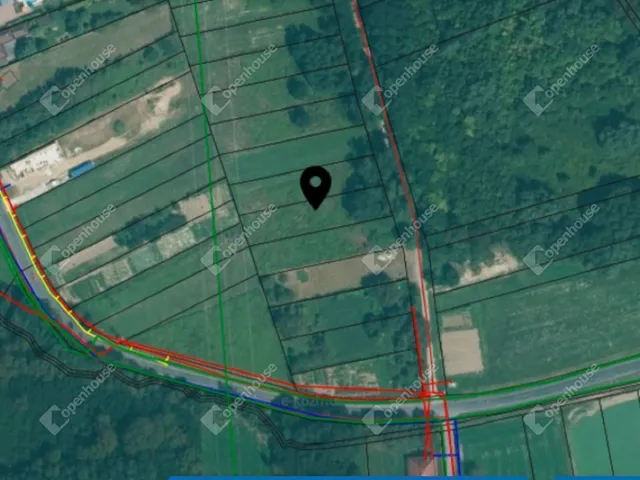 Eladó telek Nemesbük 1173 nm