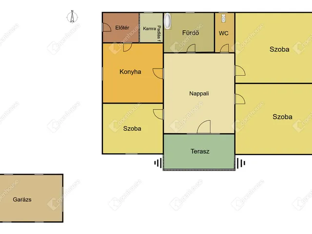 Eladó ház Ötvöskónyi 90 nm
