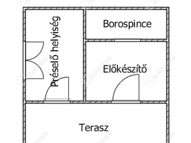 Eladó nyaraló Nagykapornak 52 nm
