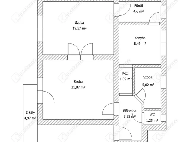 Eladó lakás Sopron, Belváros 67 nm