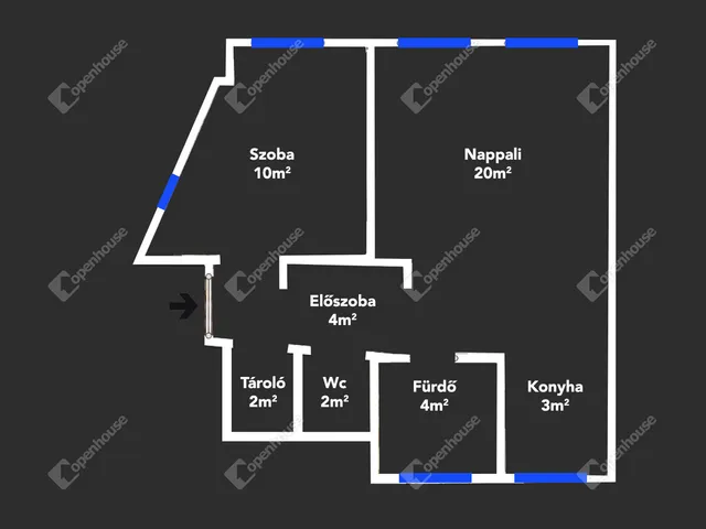 Eladó lakás Sopron 45 nm