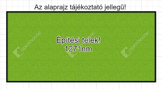 Eladó telek Ruzsa 1271 nm