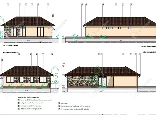 Eladó új építésű lakópark Mórahalom 60 nm