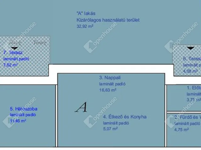 Eladó lakás Tiszasziget 42 nm