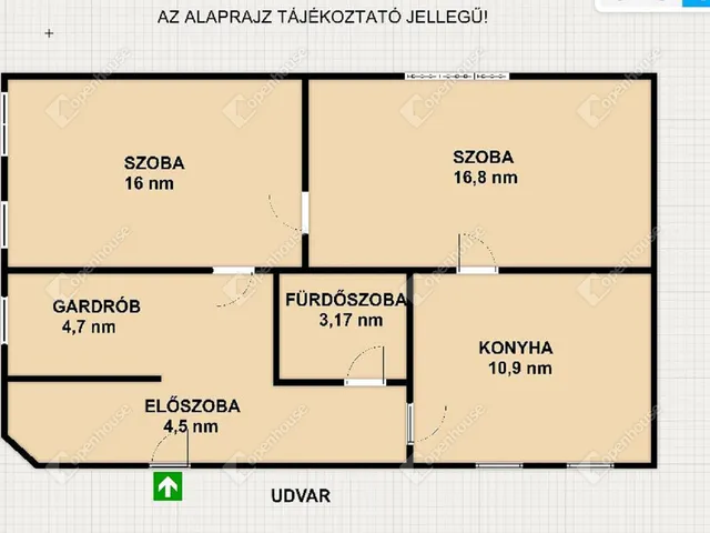 Eladó ház Szeged, Móraváros 56 nm