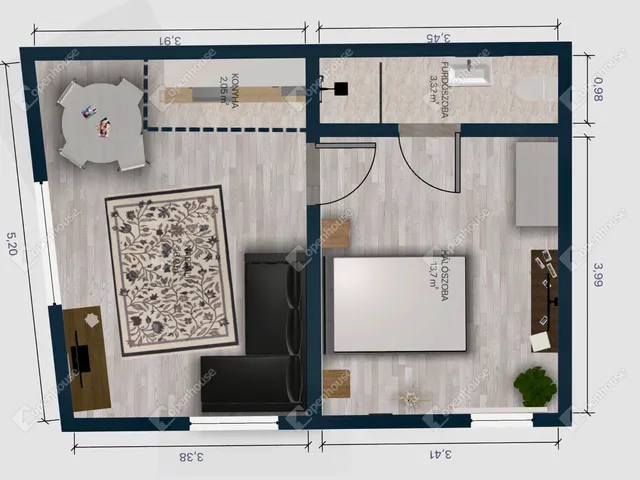 Eladó kereskedelmi és ipari ingatlan Szeged 36 nm