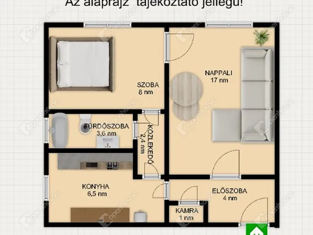 Eladó lakás Szeged, Újszeged 42 nm