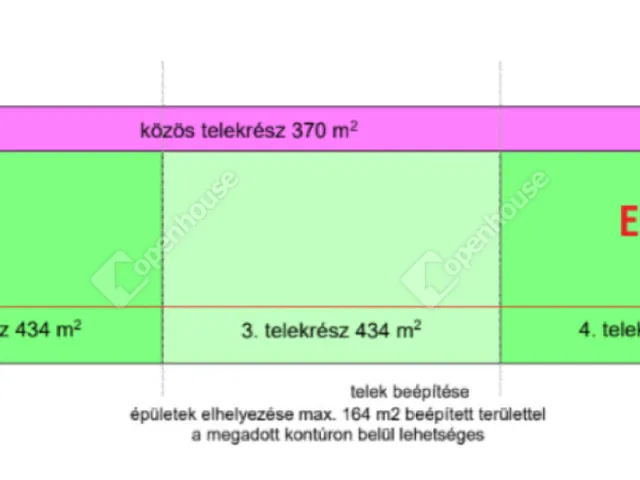 Eladó telek Székesfehérvár, Maroshegy 488 nm