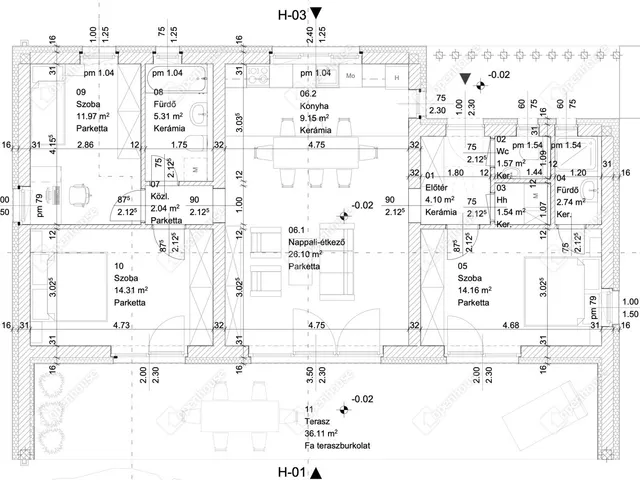 Eladó ház Székesfehérvár, Maroshegy 116 nm