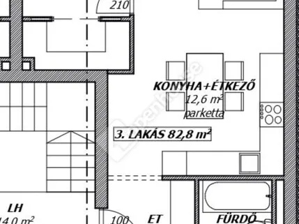 Eladó lakás Székesfehérvár, Belváros 89 nm